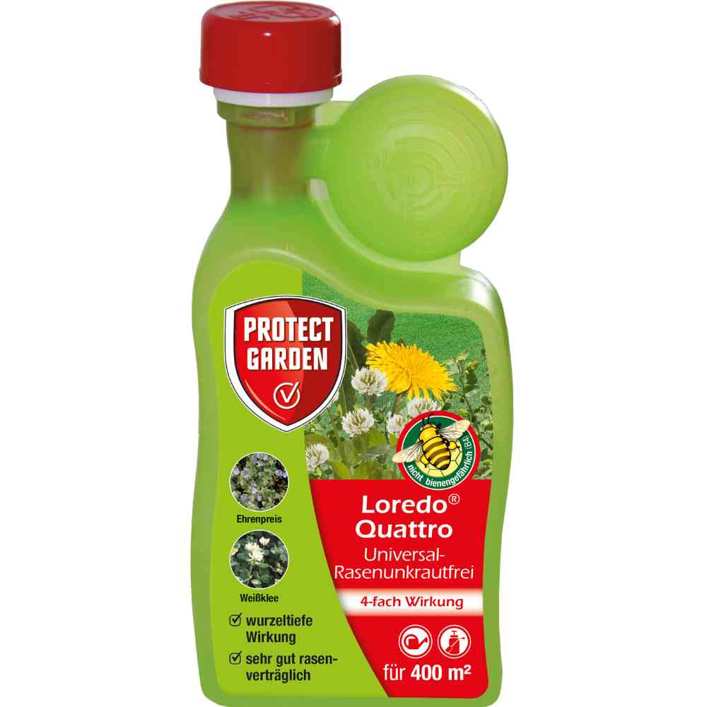 Protect Garden Loredo Quattro Universal-Rasenunkrautfrei 400ml