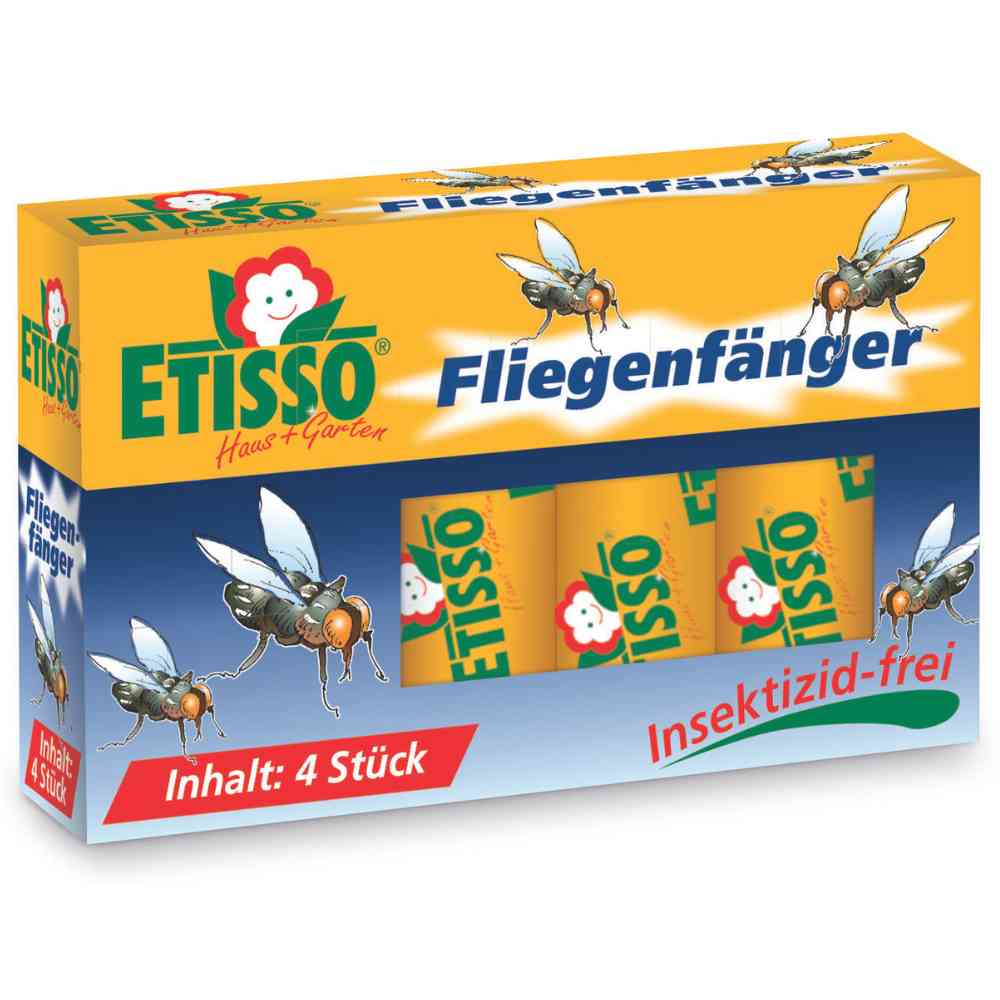 Etisso Fliegenfänger 4 St