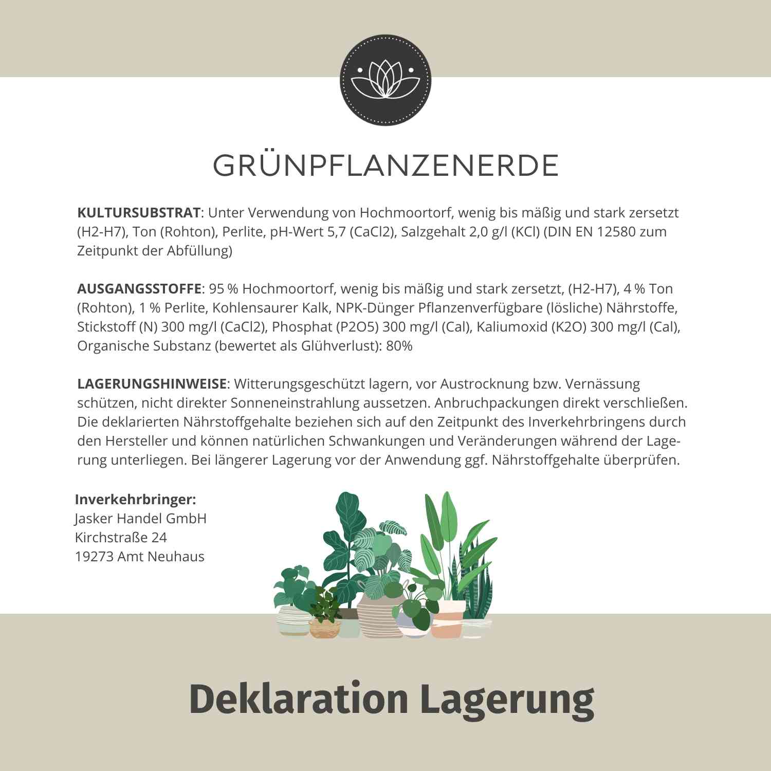 Grünpflanzenerde 10 L