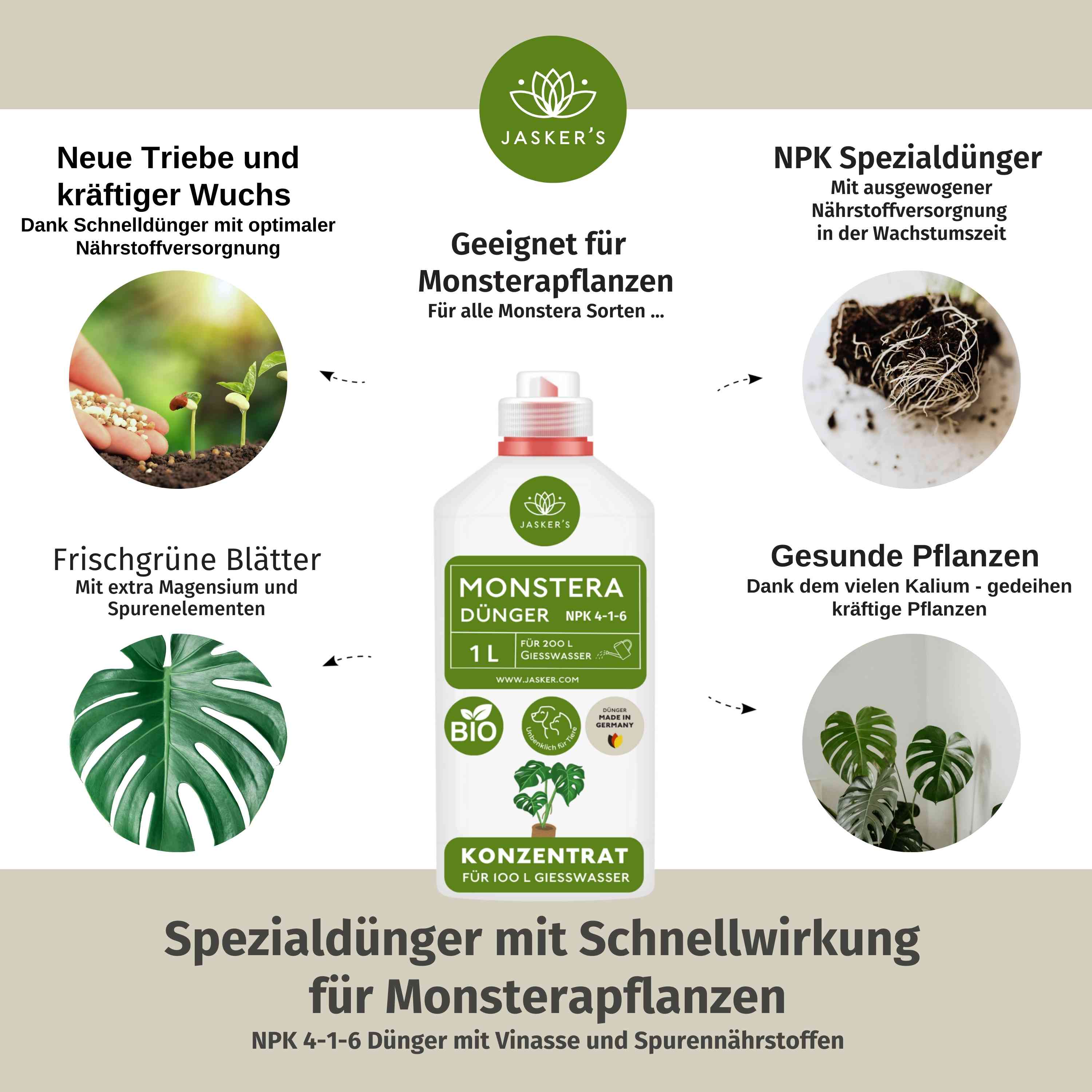 Monstera Dünger 5 Liter