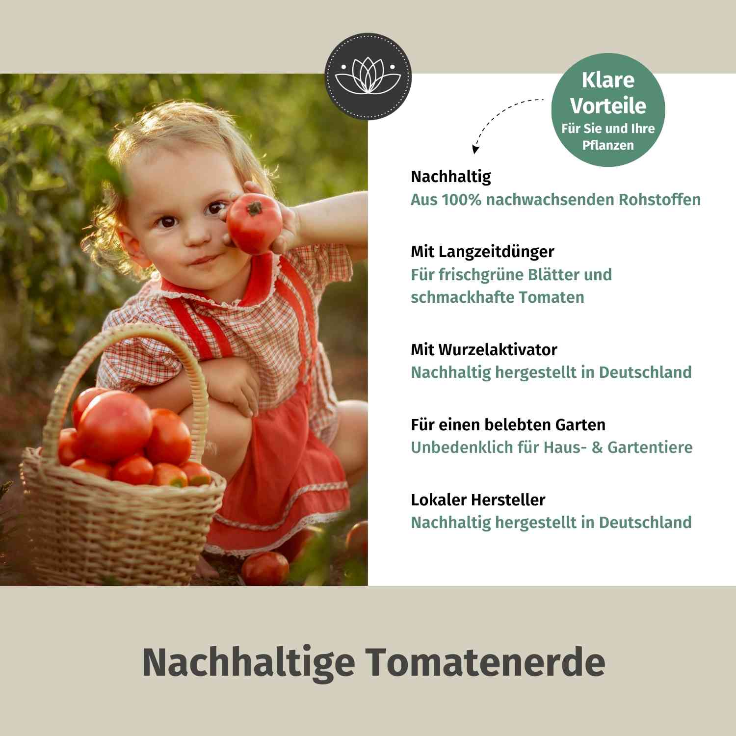 Tomatenerde Bio 30 L - Erde für Tomaten