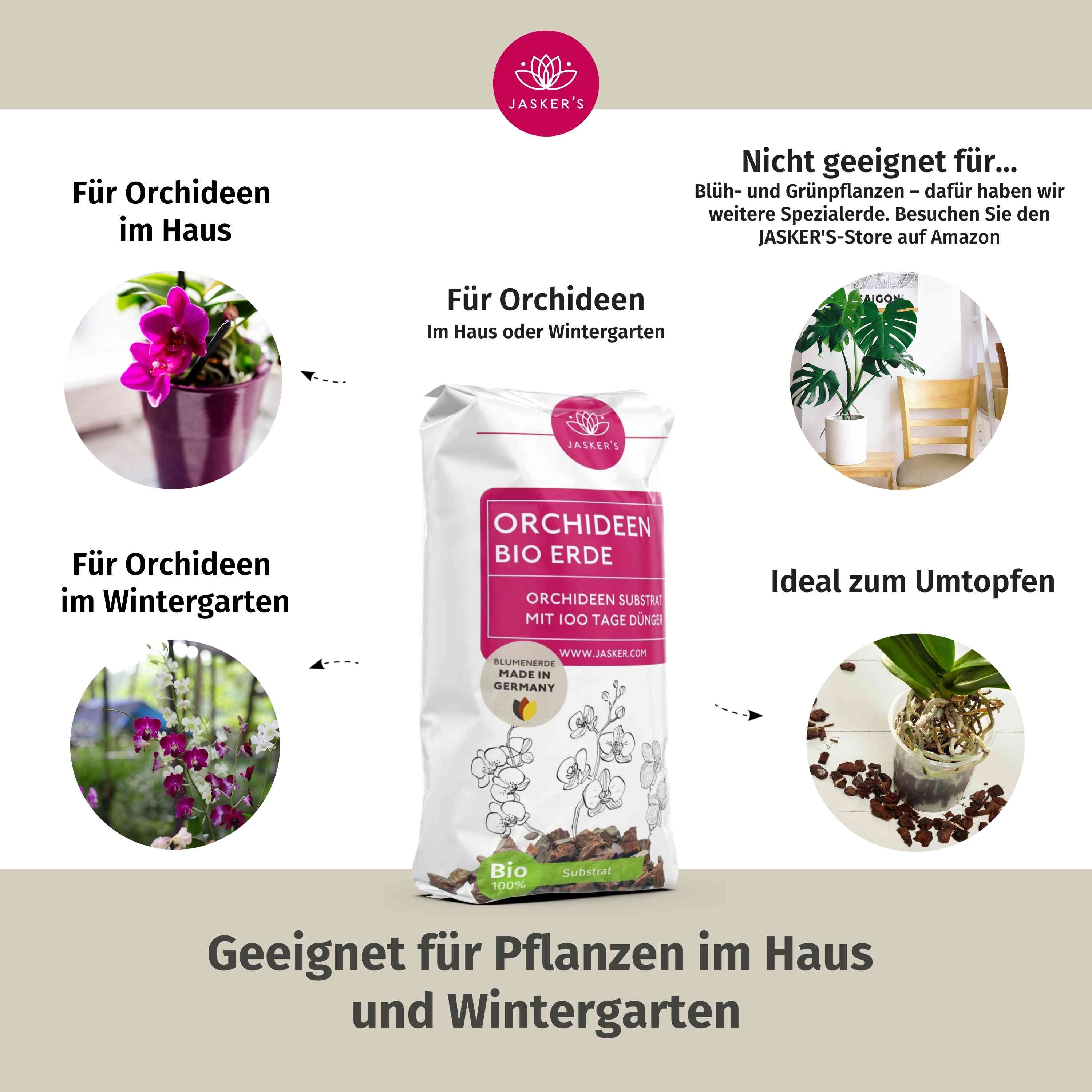 Orchideenerde 40 L - Erde für Orchideen