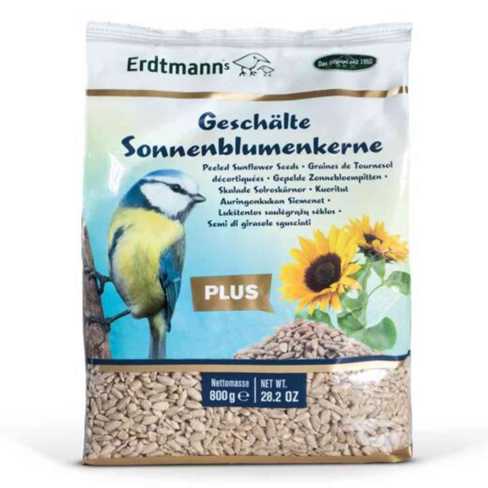 geschälte Sonnenblumenkerne PLUS 800 g im  Standbeutel