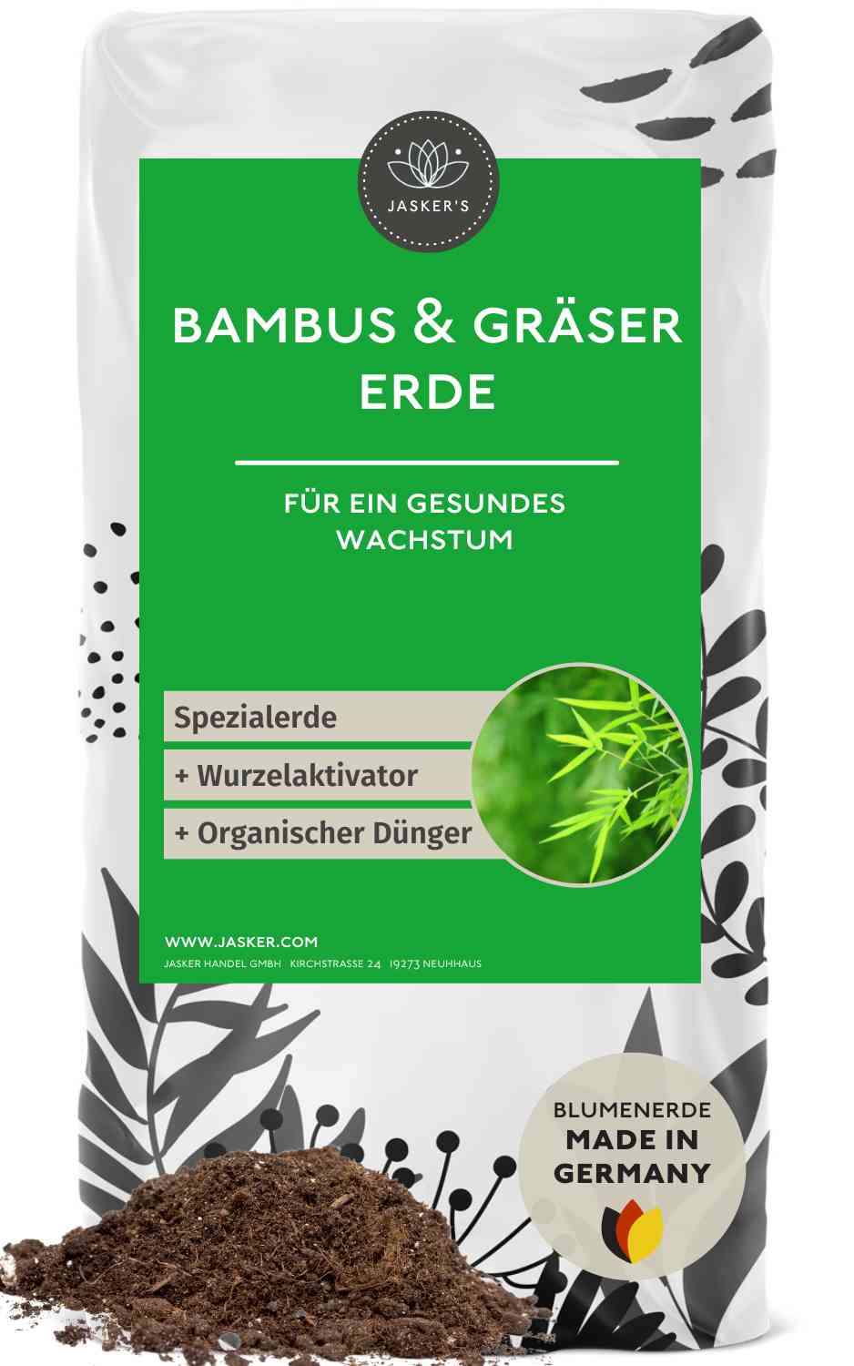 Bambuserde & Gräsererde 20 L