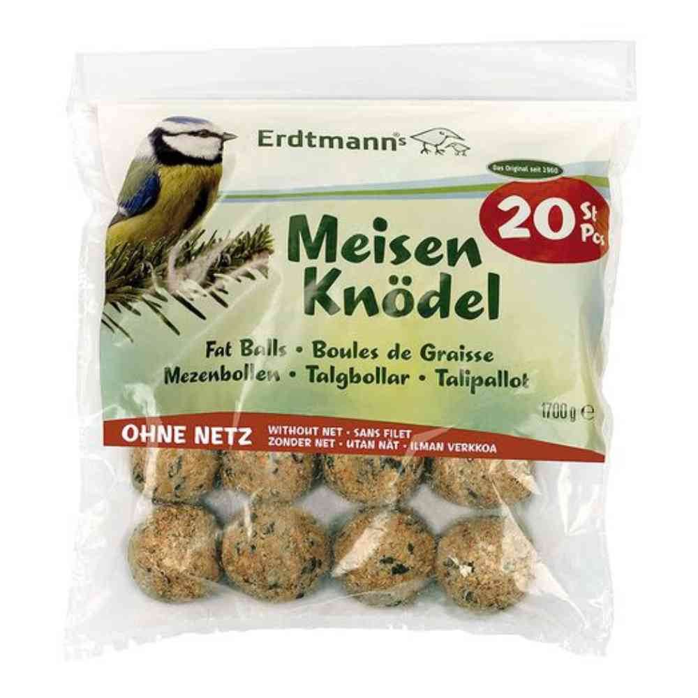 Erdtmann Meisenknödel ohne Netz 20 Stück