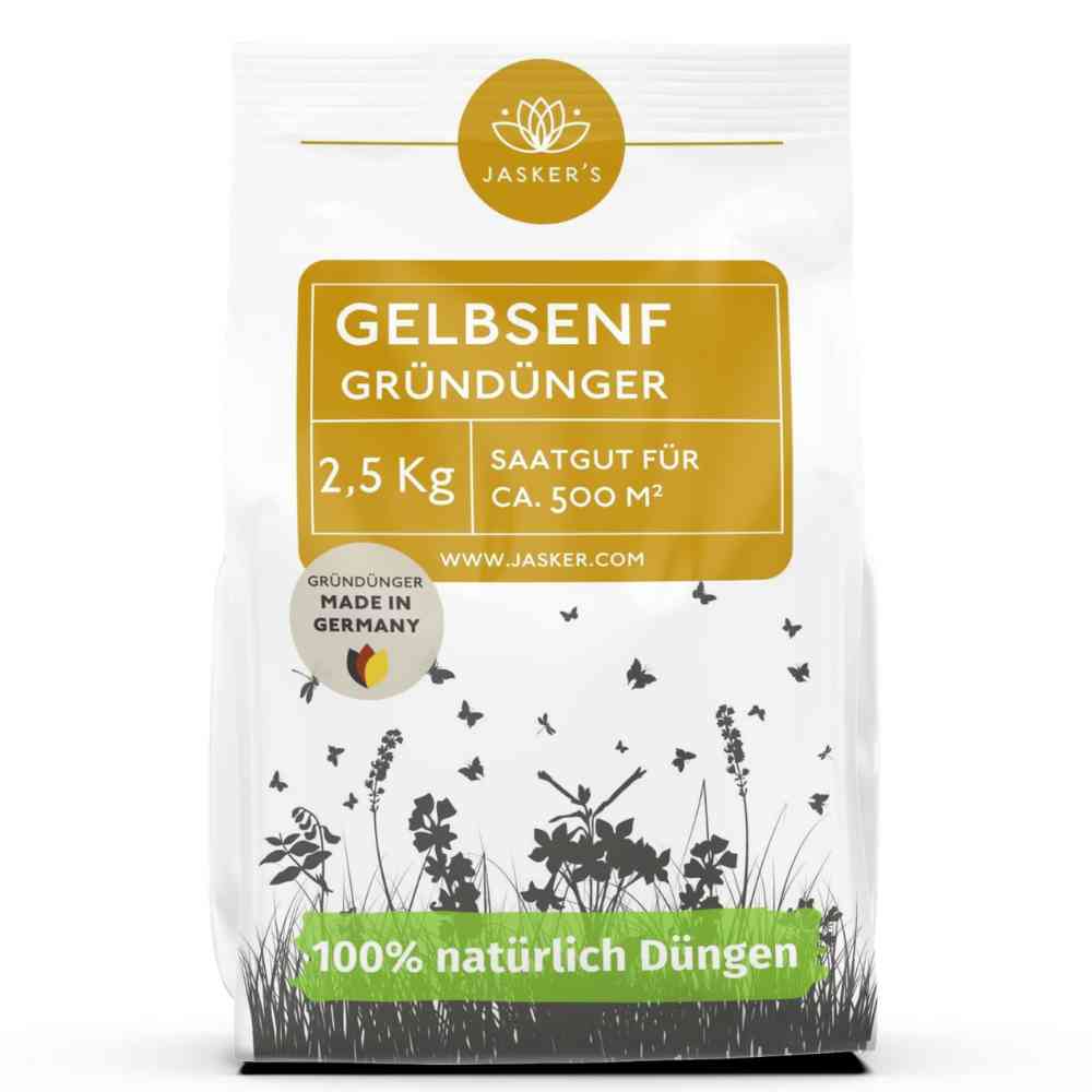 Gelbsenf Gründüngung Samen 2.5 kg