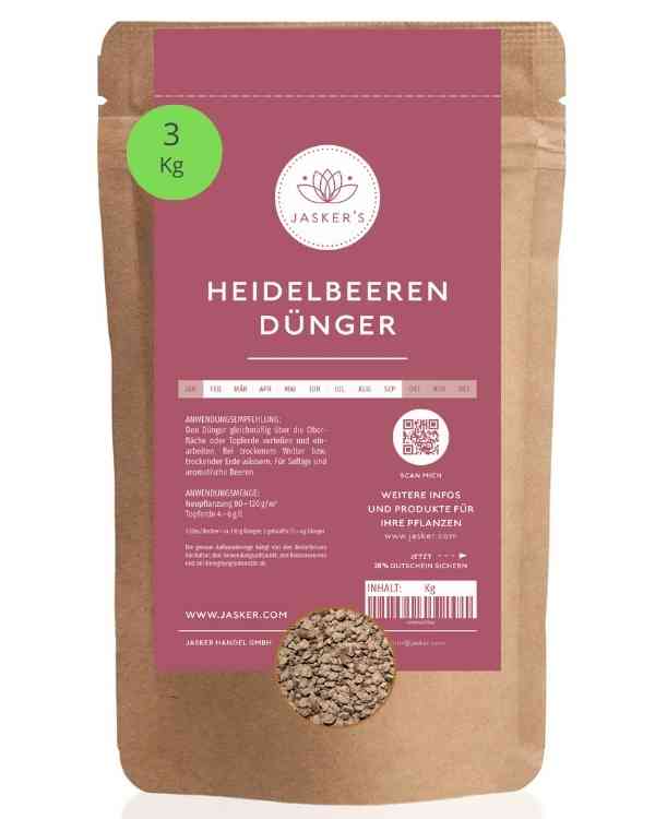 Heidelbeer Bio Dünger 3Kg