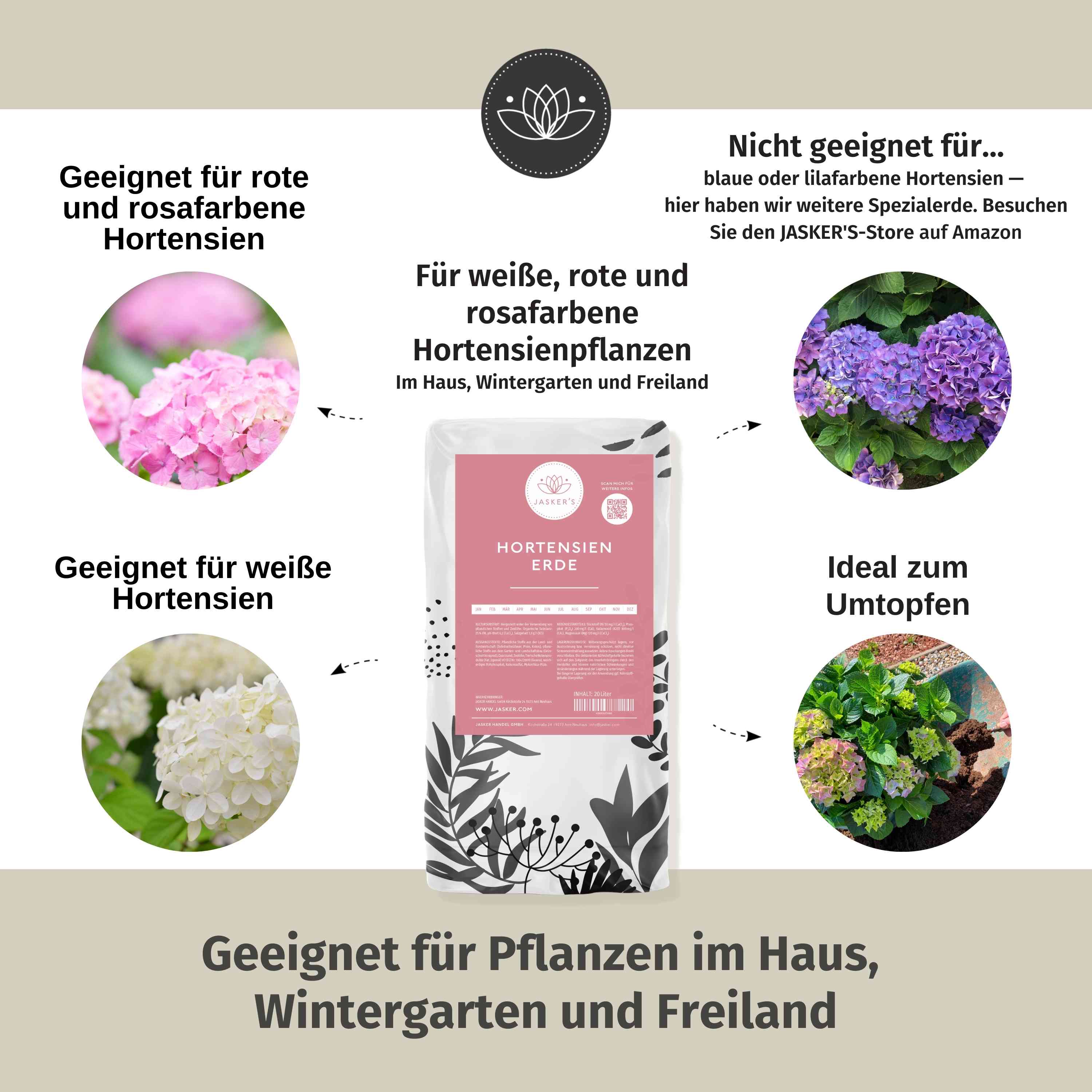 Hortensienerde 80L Bio