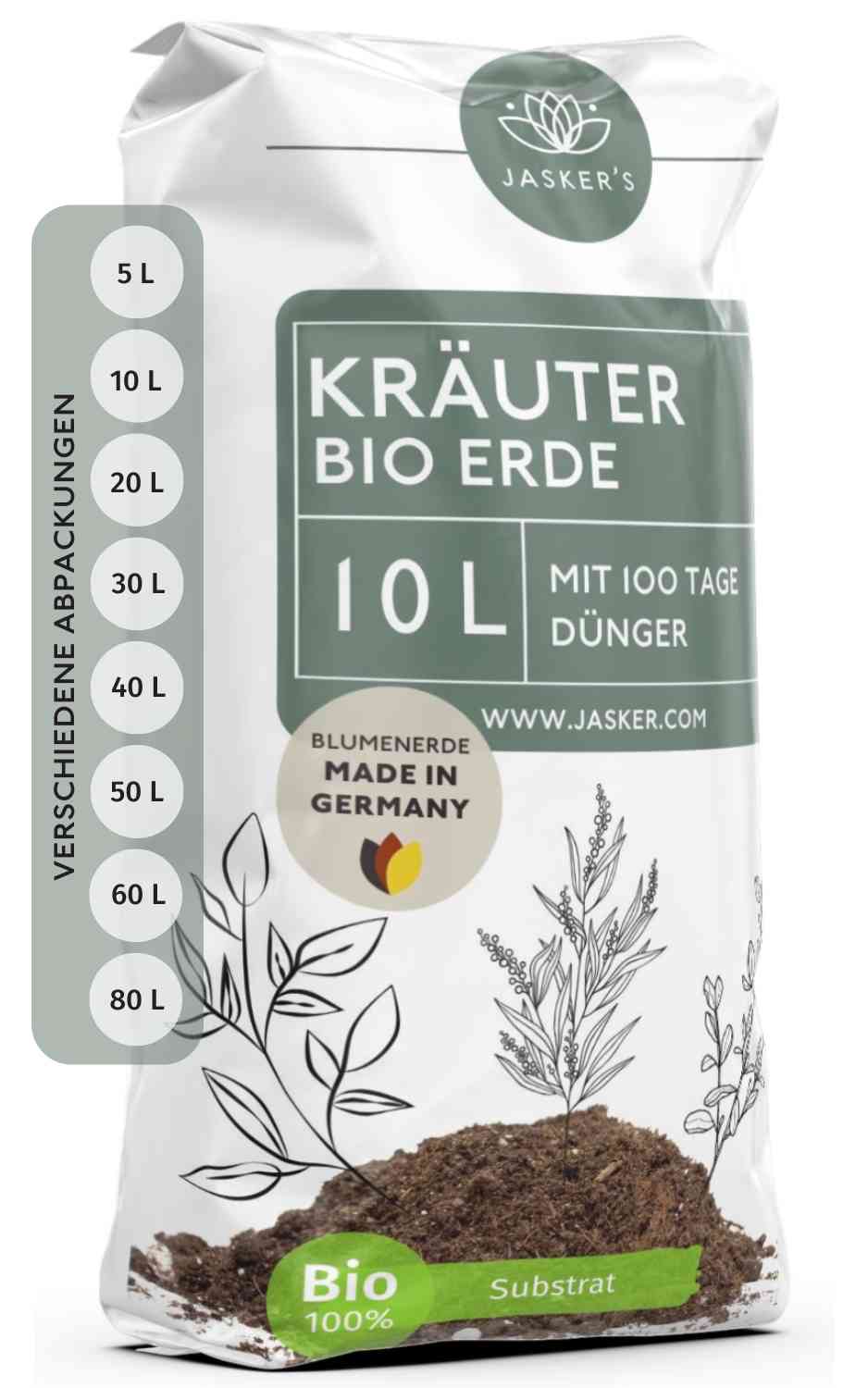 Kräutererde Bio - für aromatische Kräuter