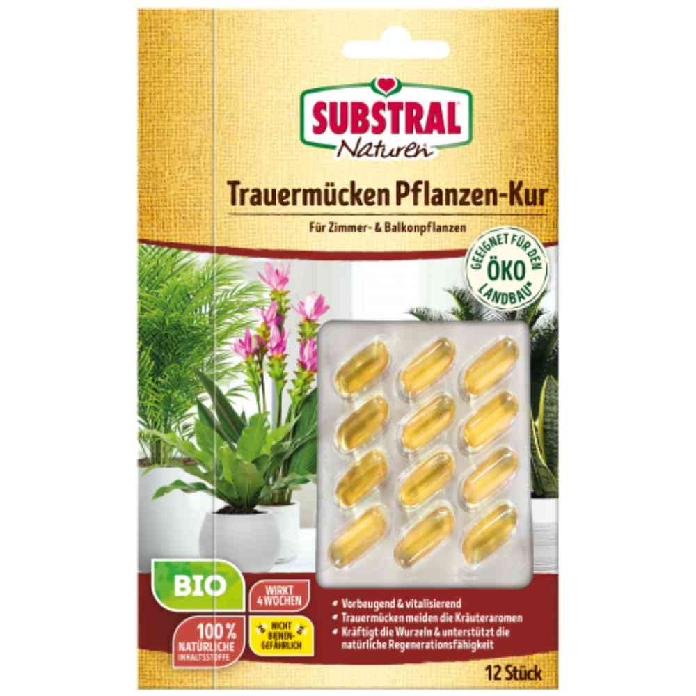Substral Naturen Trauermücken Pflanzen-Kur 12Stk